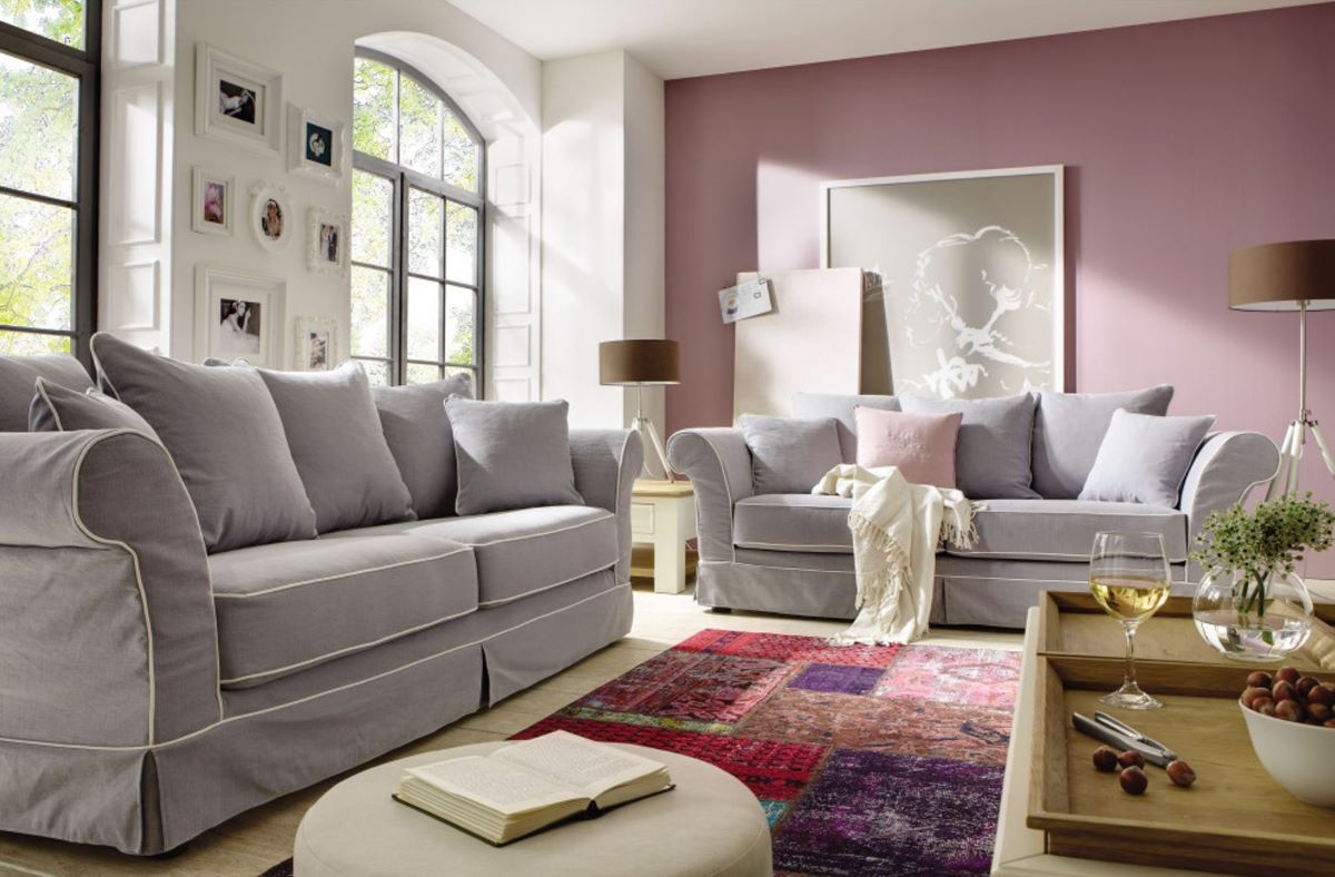 Hussensofa im Landhausstil Kore von Primavera – Ansicht 2