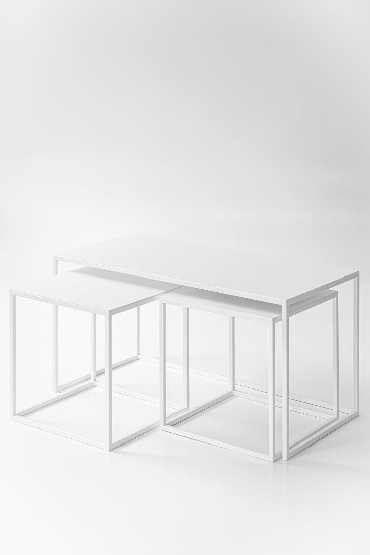 Metallbude Couchtisch Tre Semnia X