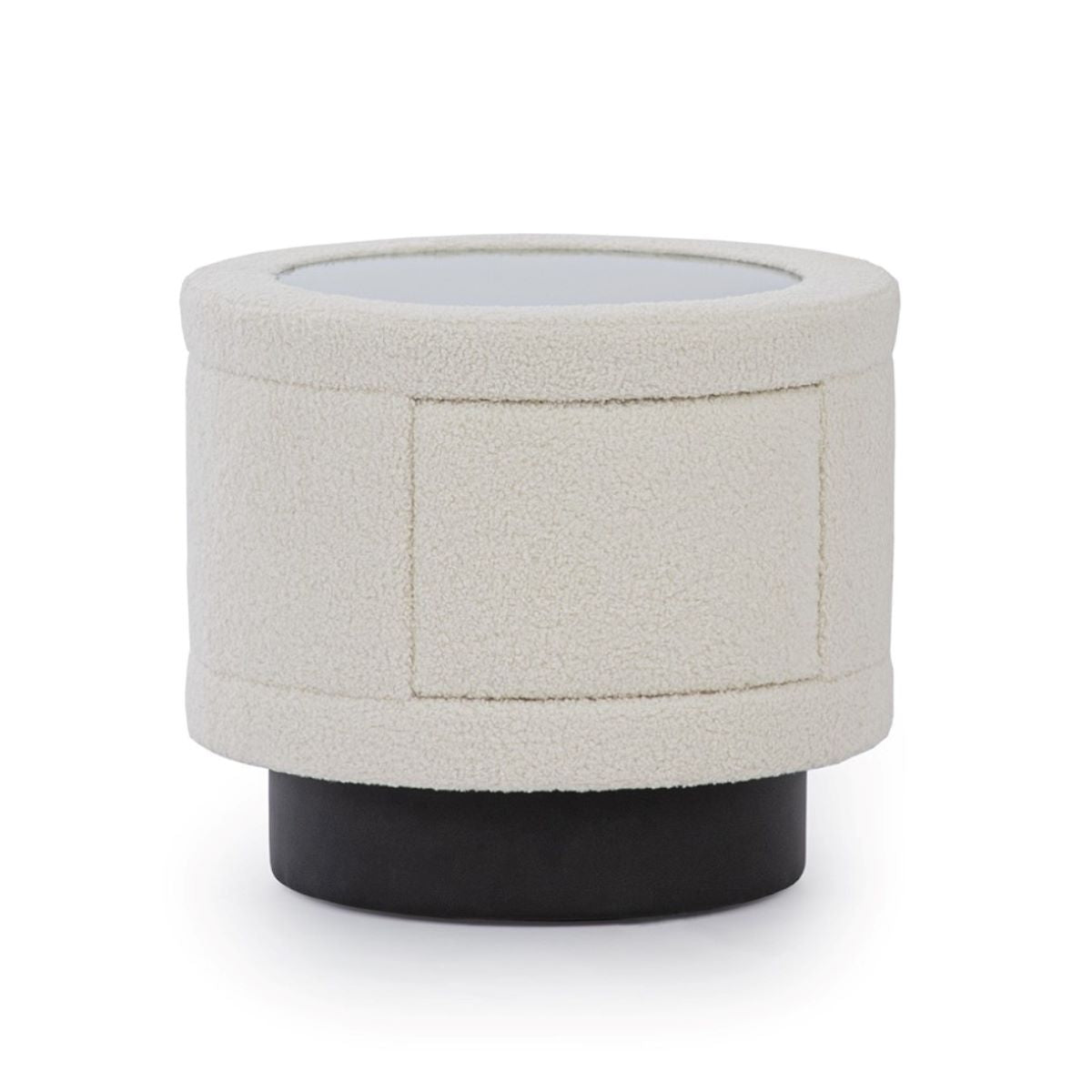 Design Polsterbett Nello mit organischem Kopfteil