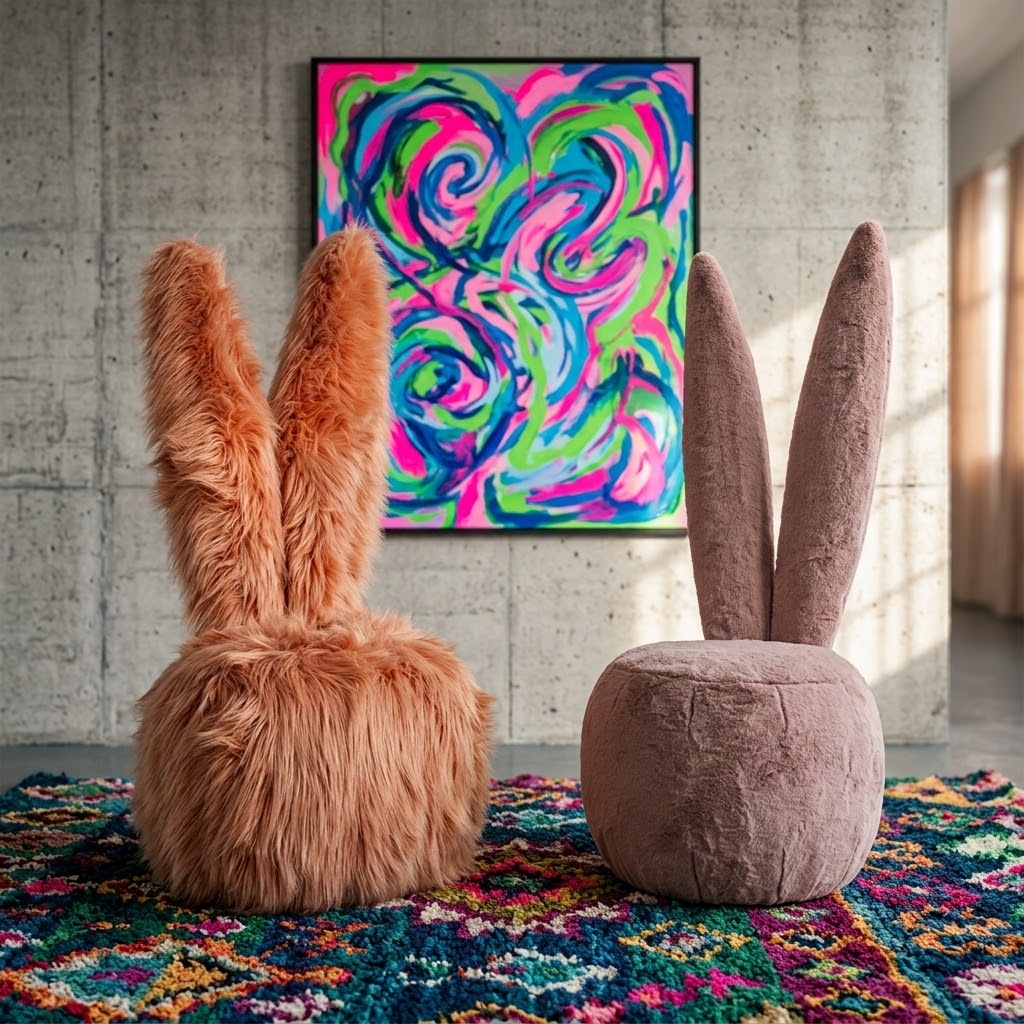 Design Sessel Bunny Guys von Nobonobo