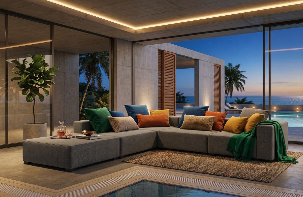 Modulares Outdoor Sofa Cubick von Primavera