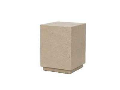 Japandi Couchtisch Travertin Optik