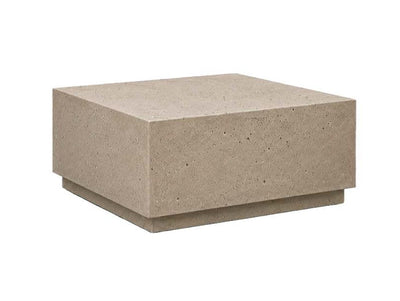 Japandi Couchtisch Travertin Optik
