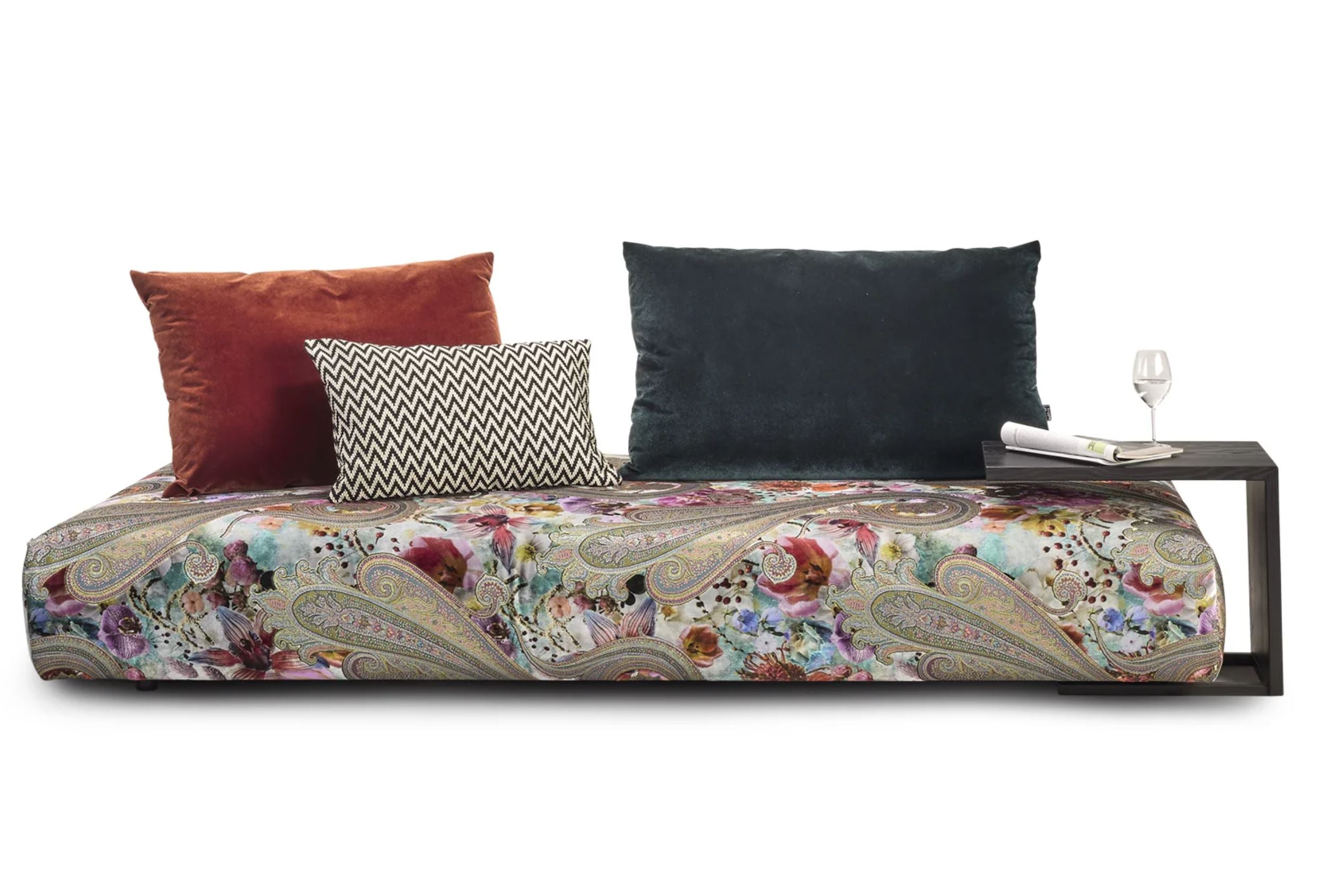 Bullfrog Akito 1047 | Funktions- Sofa auf Edelholz Plateau