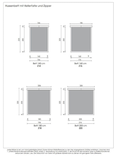 Bullfrog Letto 6002 Polsterbett – Ansicht 4