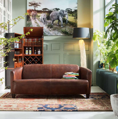 Kare Cigar Clubsessel & Sofa