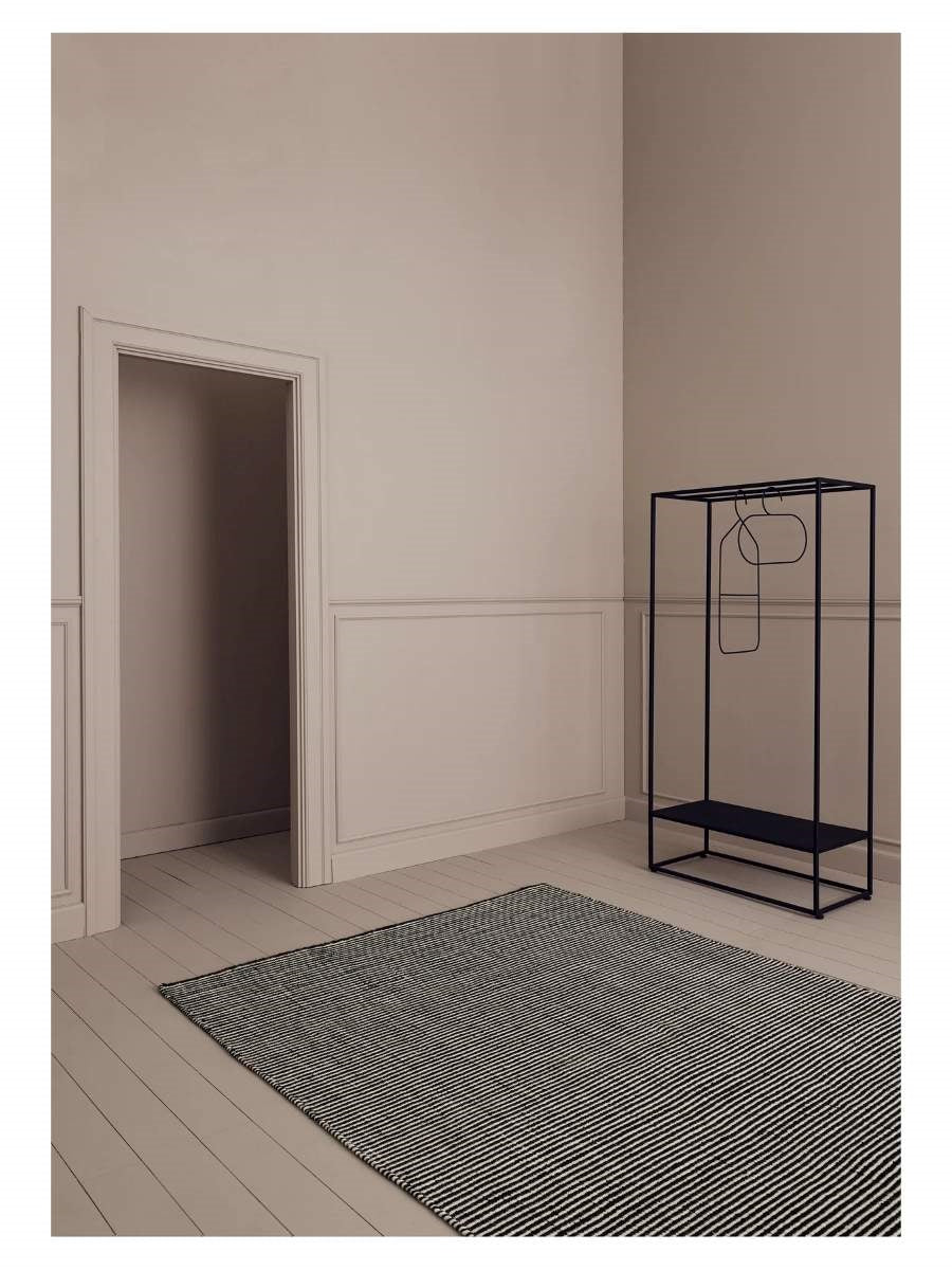 linie design ajo teppich black