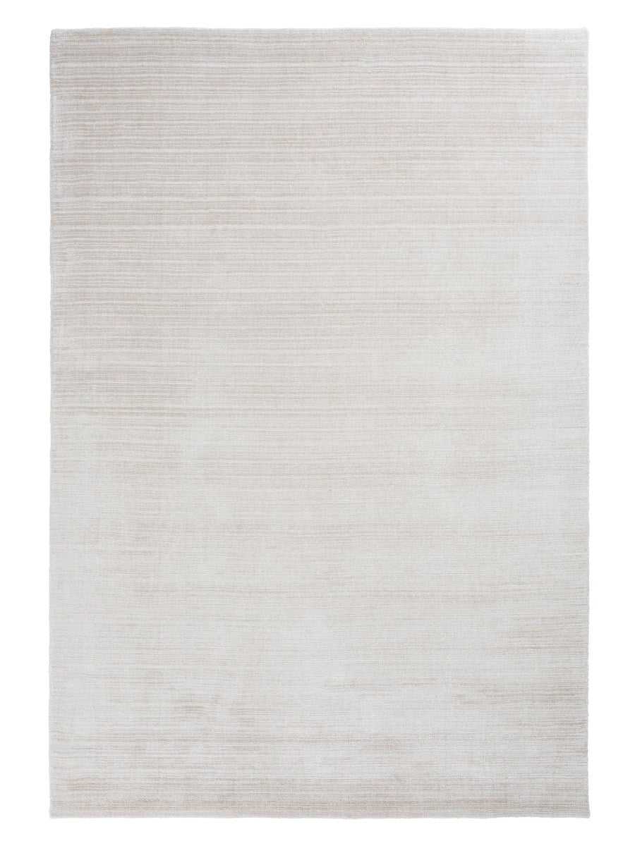 Linie Design Cover Teppich in Weiß