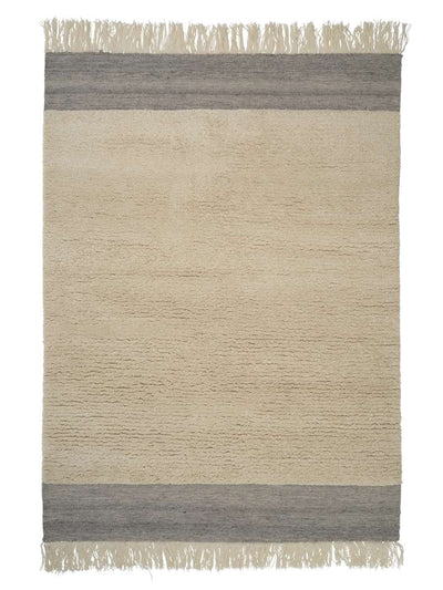 Linie Design Humble Act Teppich in Ivory