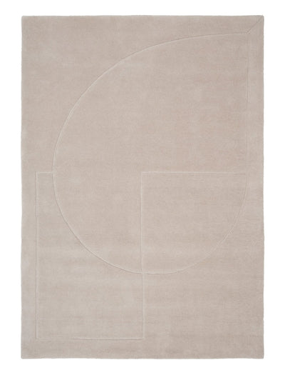 Linie Design Linieal Poem Teppich in Beige