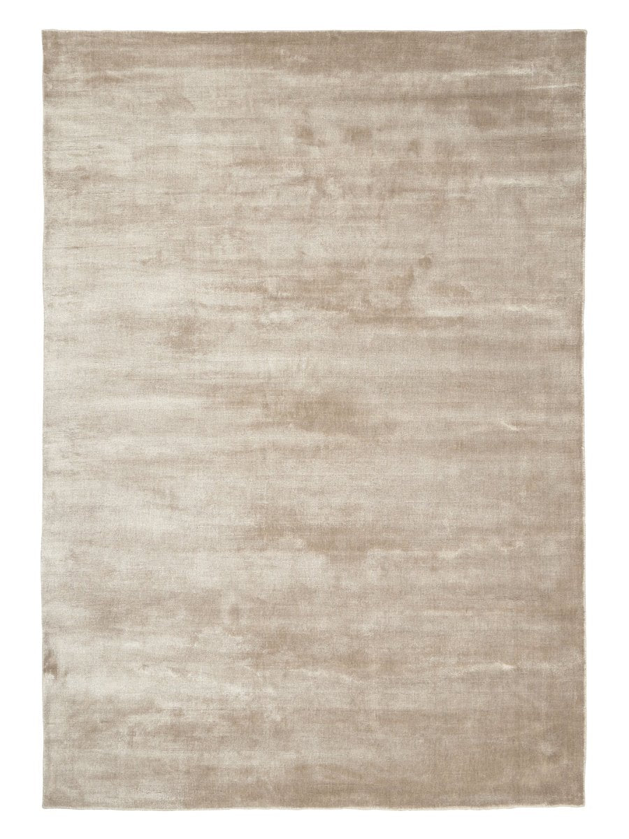 Linie Design Lucens Viskose Teppich in Natur