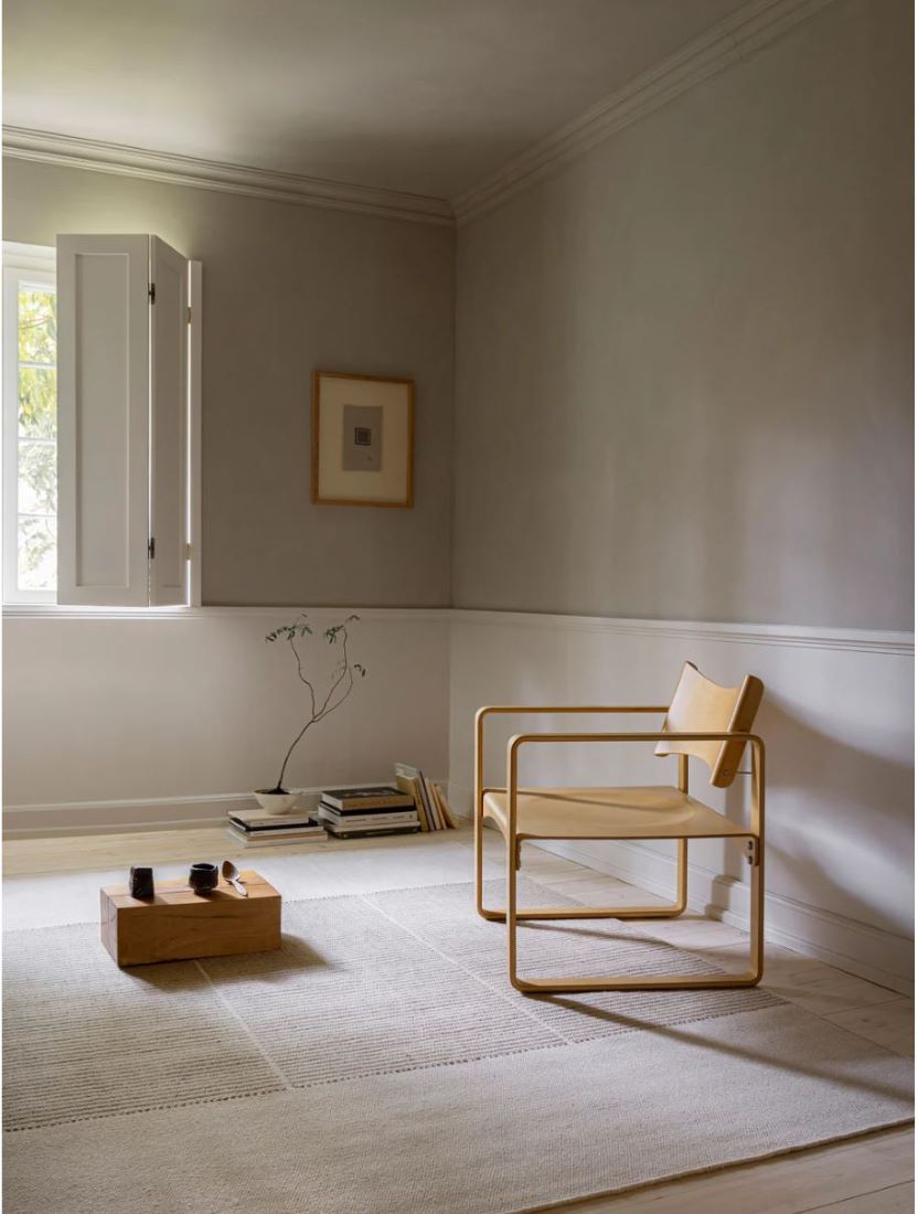 Linie Design Poetic Grid Teppich