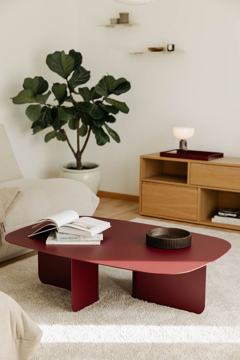 Metallbude Couchtisch Livia
