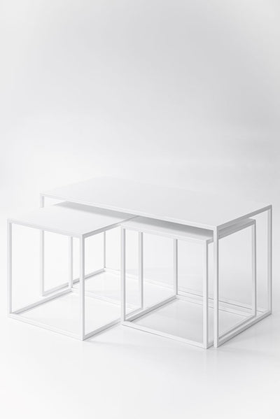 Metallbude Couchtisch Tre Semnia X