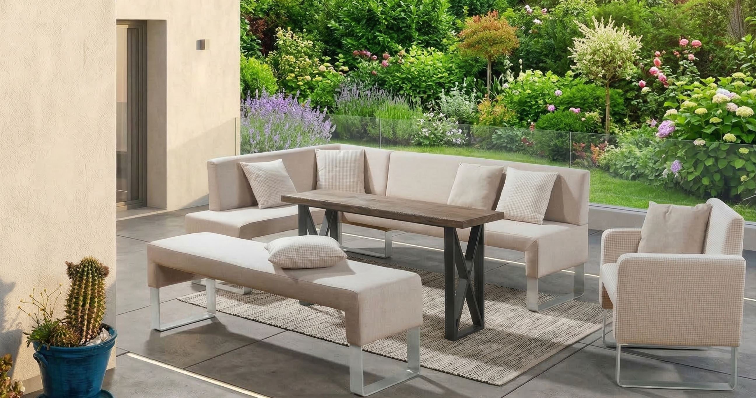 Outdoor Eckbank Moritz von Primavera