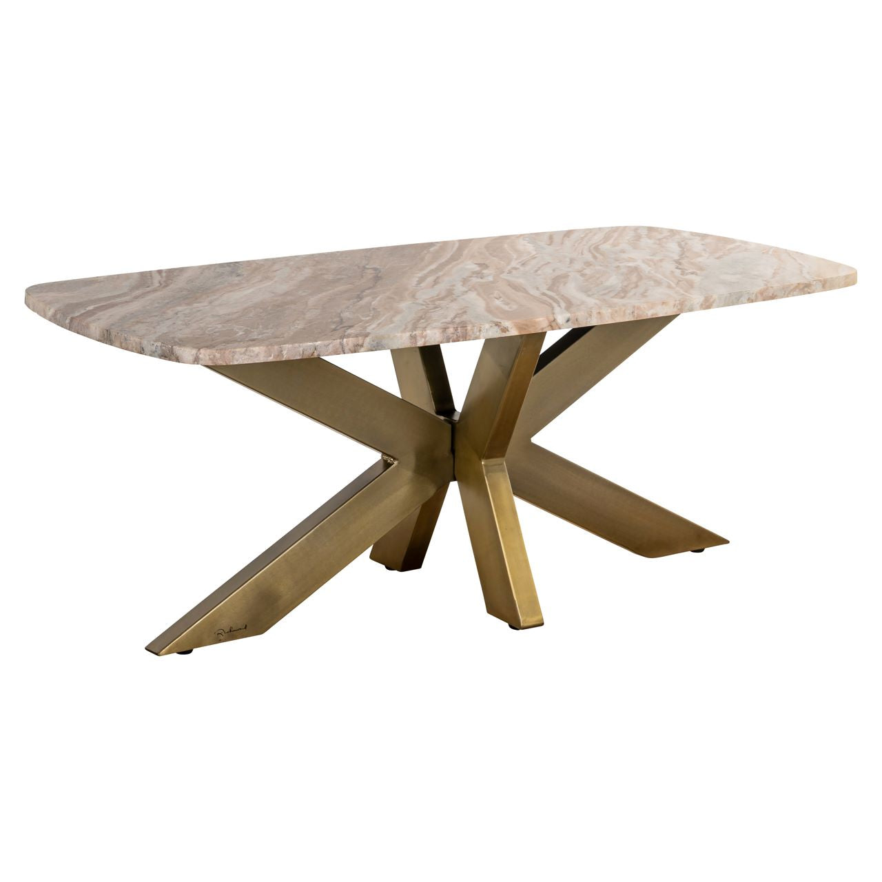 Richmond Interiors Couchtisch Bottega Marmor Beige