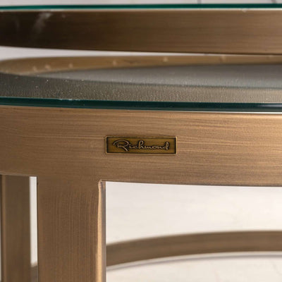 Richmond Interiors Couchtisch Set Bloomville Brass