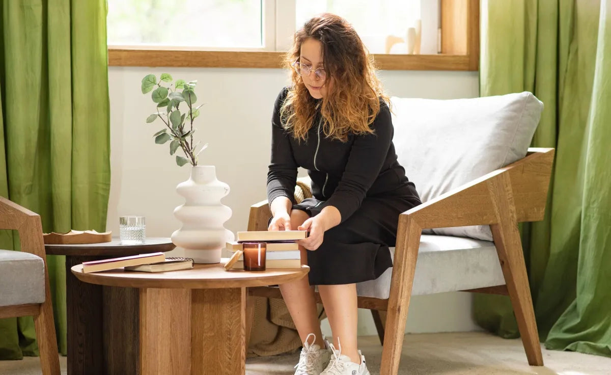 Szyszka Design Sessel aus Eiche – Wohneinmal