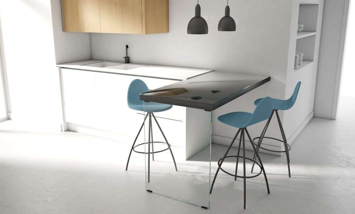 Küchen Wandtisch I nach Maß Profi | Wohneinmal.de