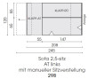 Akito 2,5 Sitz LI+2,5 Sitz LI