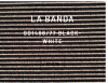 La Banda OD1468-77 Black White