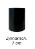Zylinderfuß schwarz